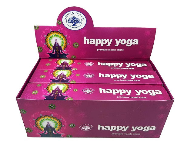 Green Tree Happy Yoga Incense