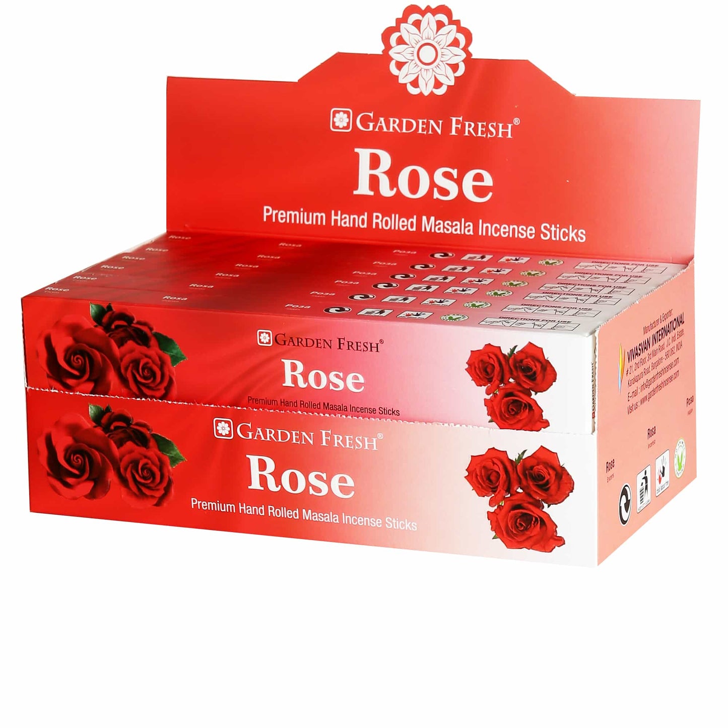Garden Fresh 15g Pure Rose Incense