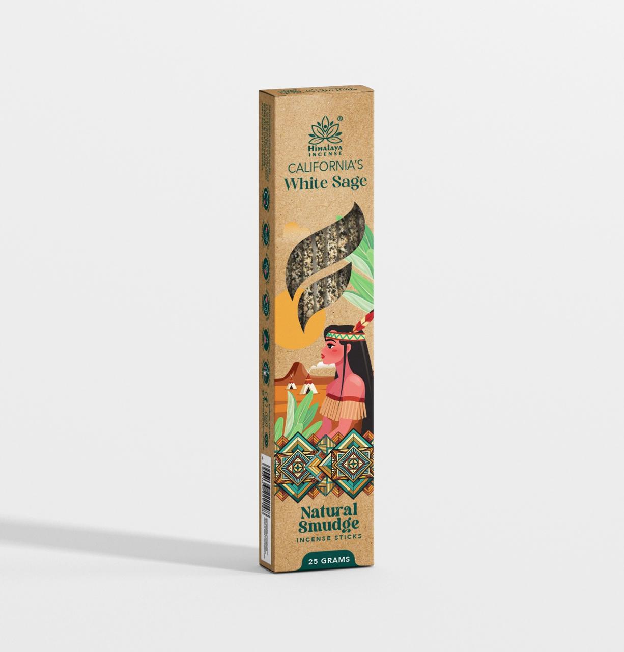 Himalaya Smudge Incense 25g Californian White Sage
