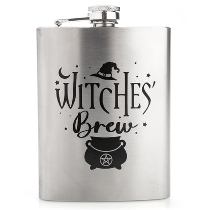 Witche's Brew Metal Flask