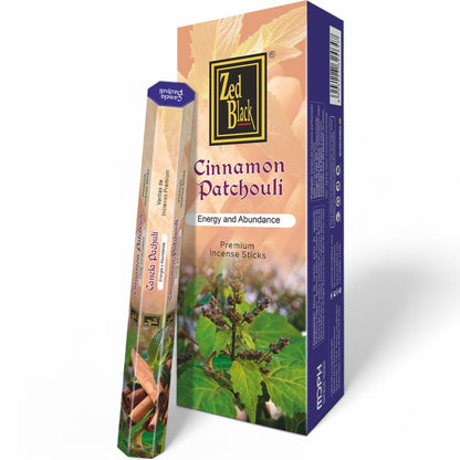 Zed Black Cinnamon Patchouli 20gm
Zed Black 20 gram Incense sticks are one of the most popular incense sticks, these are rolled and dipped into natural oils for a calming incense fragrance. You will enjoy these incense sticks as you would experience these fragrances from nature itself. Experience an absolutely soothing and positive aroma at your place by using these premium quality incense sticks.

1st Stop, Marshall's Health Shop, Gift Shop!

SKU: ZBCP20