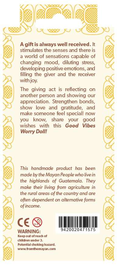 Good Vibes Worry Doll