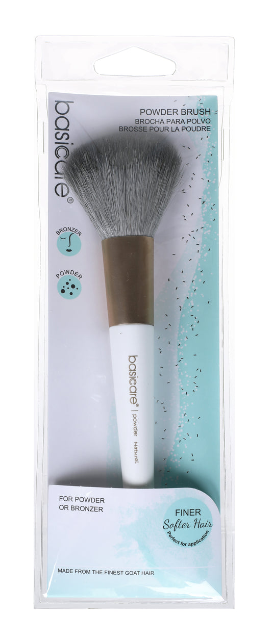 Basicare Brush Powder 16.5cm - Natural Bristles