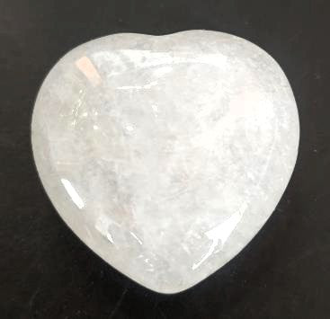 Gemstone Heart Clear Quartz