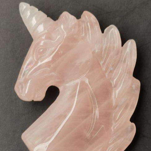 Rose Quartz Unicorn