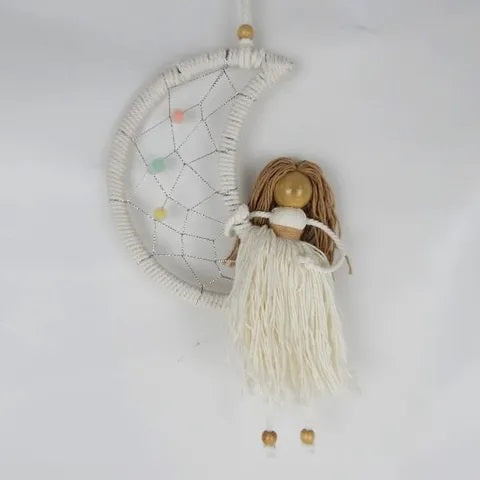 Voodoo Angel on the Moon Cream 15cm x 25cm