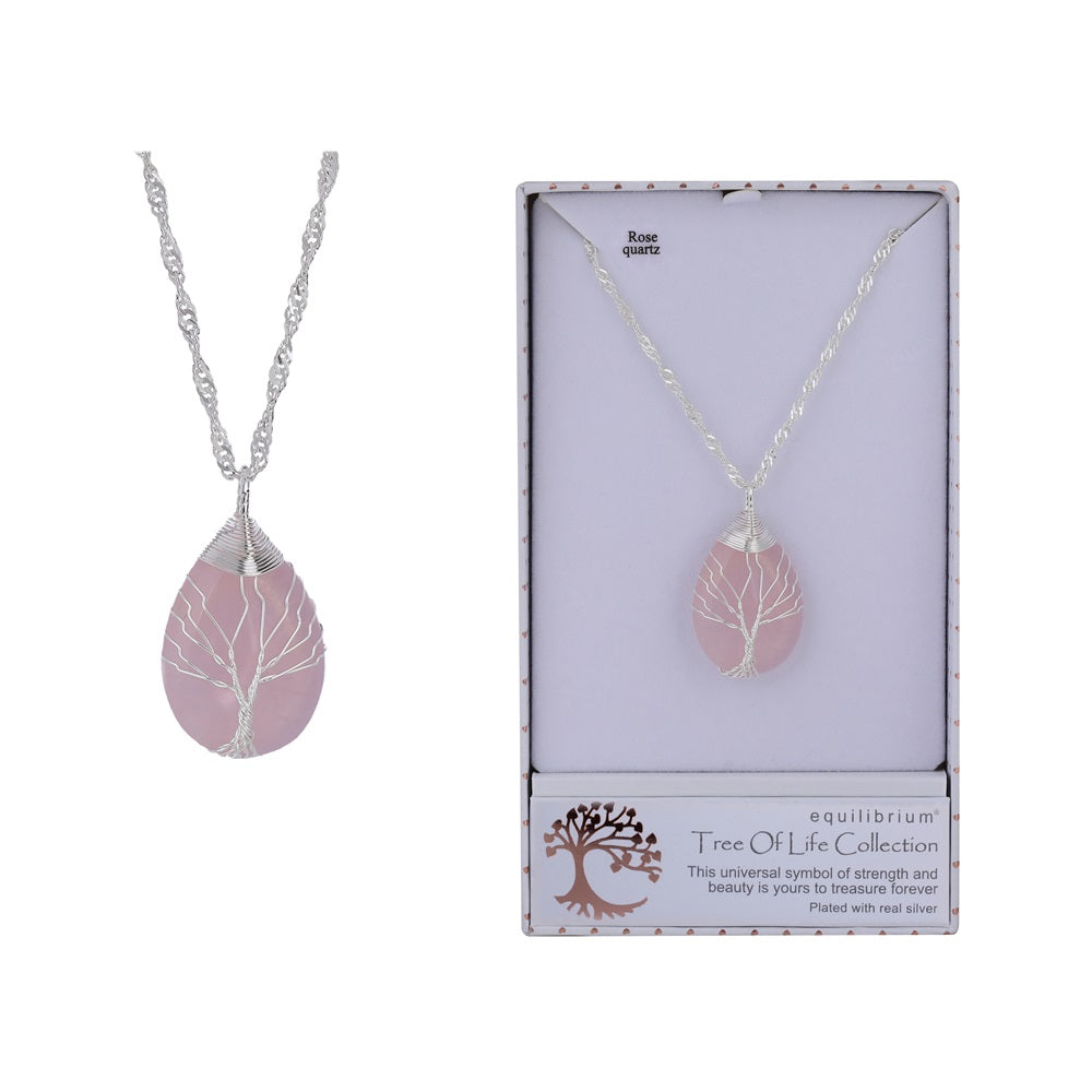 Equilibrium Rose Quartz Drop