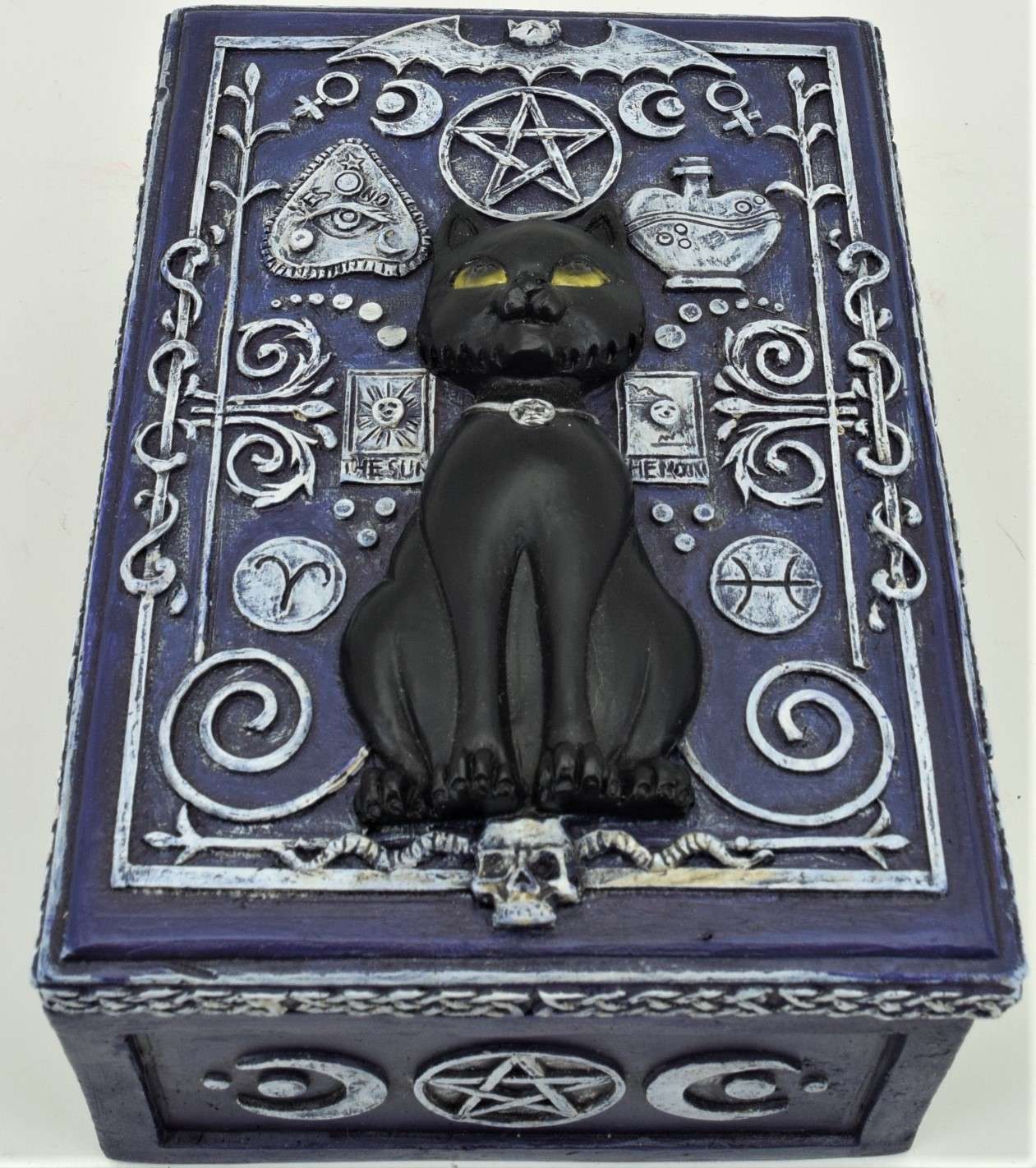 Small Black Cat Tarot Box