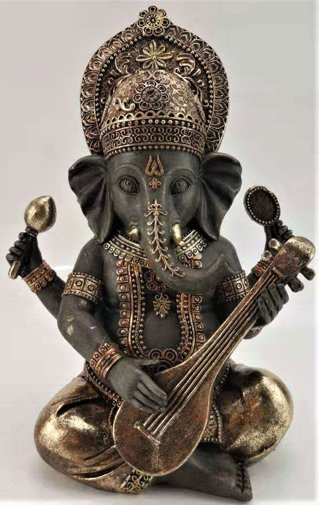 Ganesh Playing Music