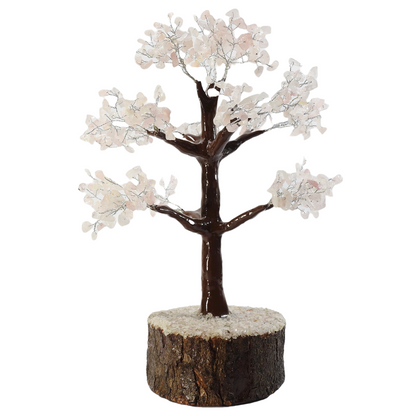 Rose Quartz Crystal Tree 30cm