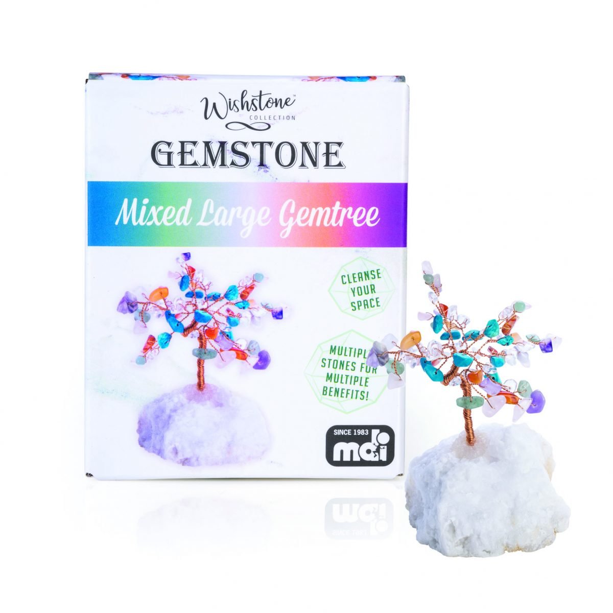 Large Mixed Gemstone Tree