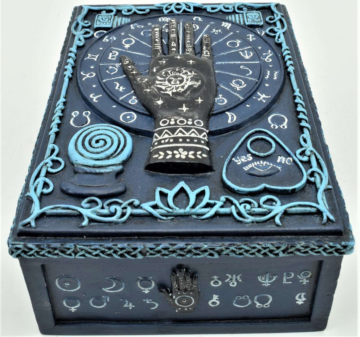 Blue Palmistry Tarot Box