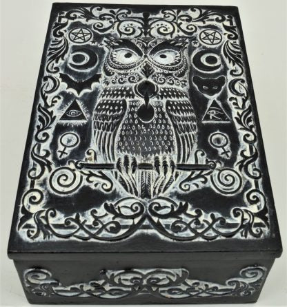 Black Owl Tarot Box