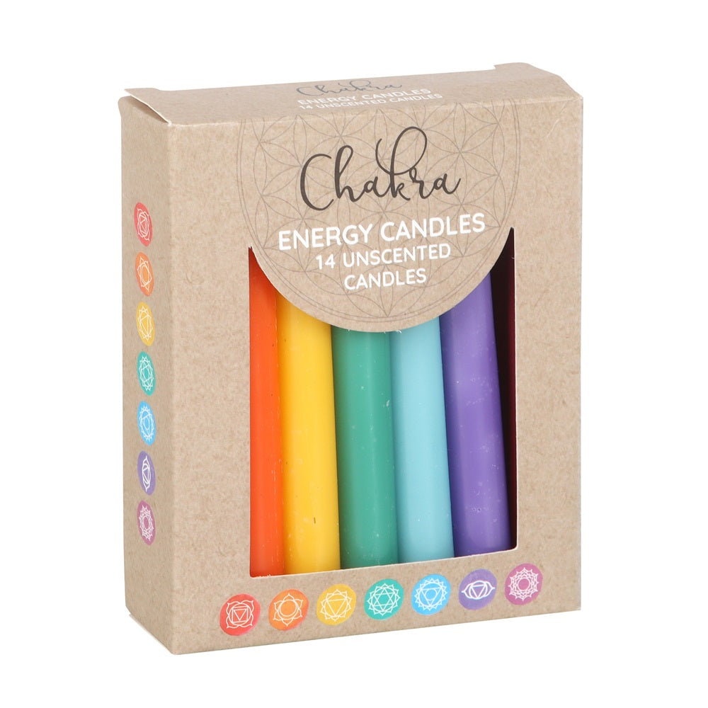 Unscented Chakra Energy Candles (14)