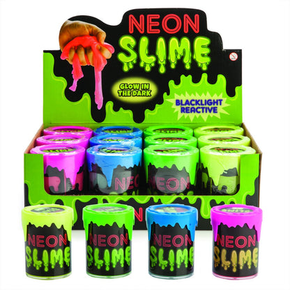 Glow-in-the-Dark Neon Slime