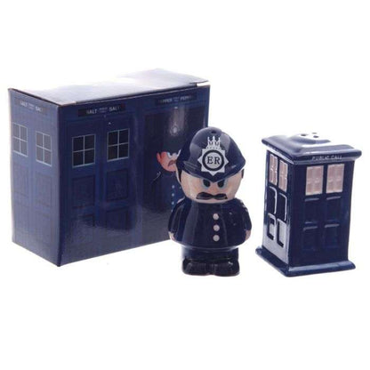 Policeman & Police Salt/Pepper