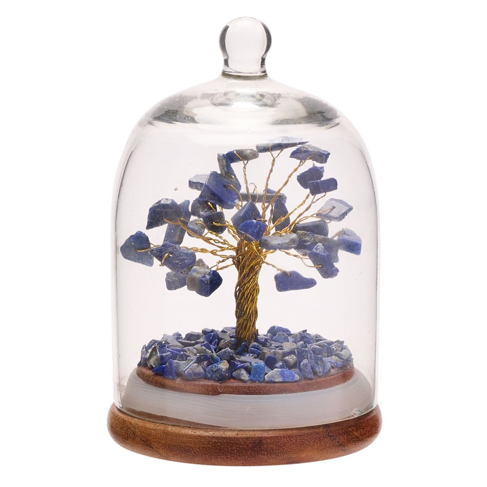 Lapis Dome Crystal Tree