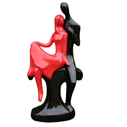 Dancing Figures Red/Black (WX6559A)