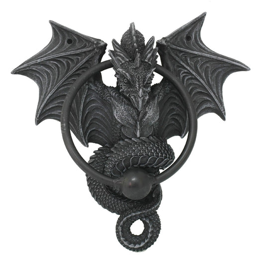 Dragon Coiled Door Knocker