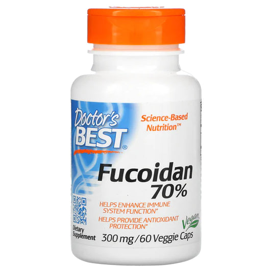 Doctor's Best Fucoidan 70%, 60 Veggie Caps