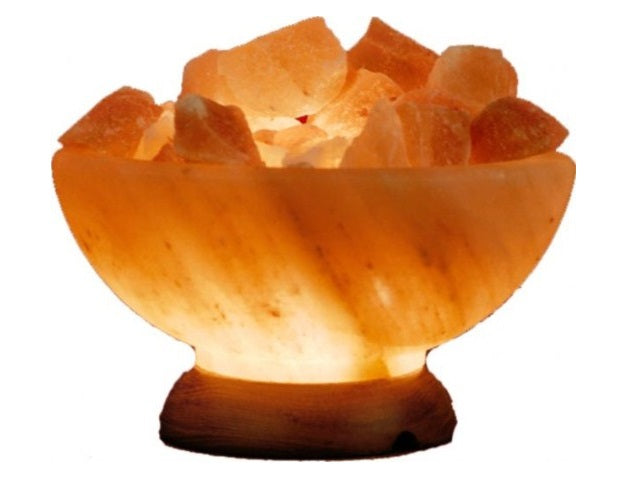 Himalayan Salt Lamp Bowl of Fire 6 inches