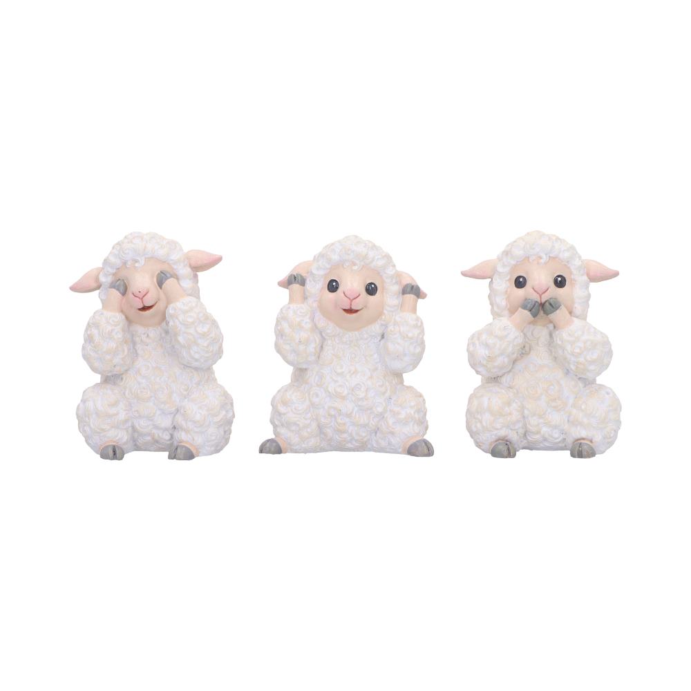 Nemesis Now Three Wise Sheep 8.5cm