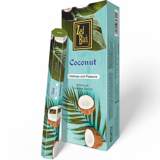 Zed Black Coconut 20gm
Zed Black 20 gram Incense sticks are one of the most popular incense sticks, these are rolled and dipped into natural oils for a calming incense fragrance. You will enjoy these incense sticks as you would experience these fragrances from nature itself. Experience an absolutely soothing and positive aroma at your place by using these premium quality incense sticks

1st Stop, Marshall's Health Shop, Gift Shop!

SKU: ZBCO20