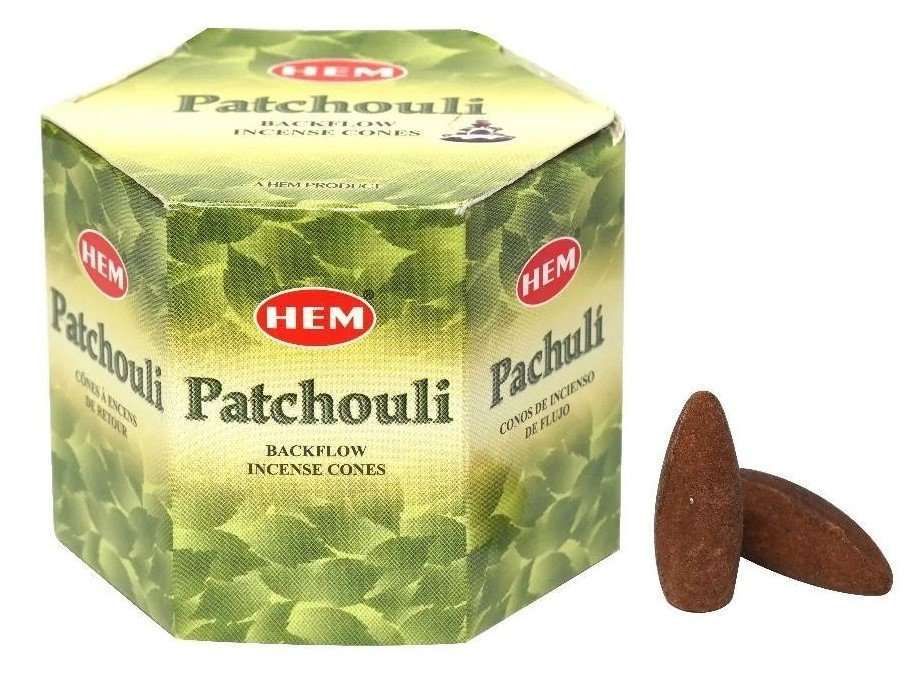 HEM Backflow Cones Patchouli