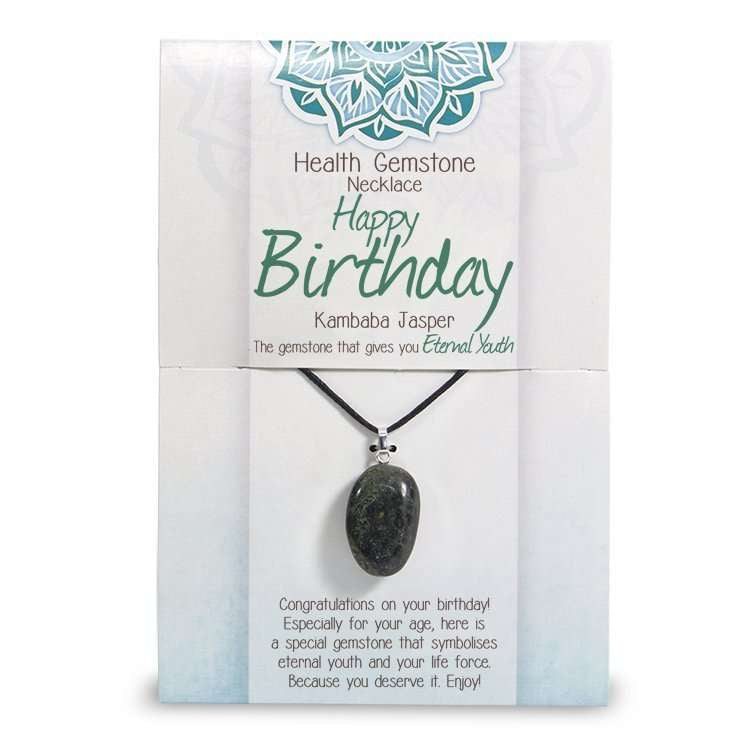 Happy Birthday Kambaba Necklace