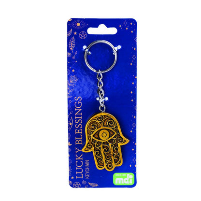 Hamsa Keychain