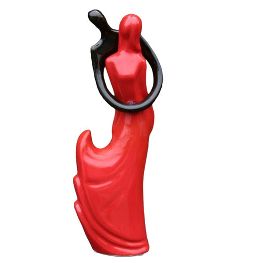 Dancing Figures Red/Black (WX6557A)