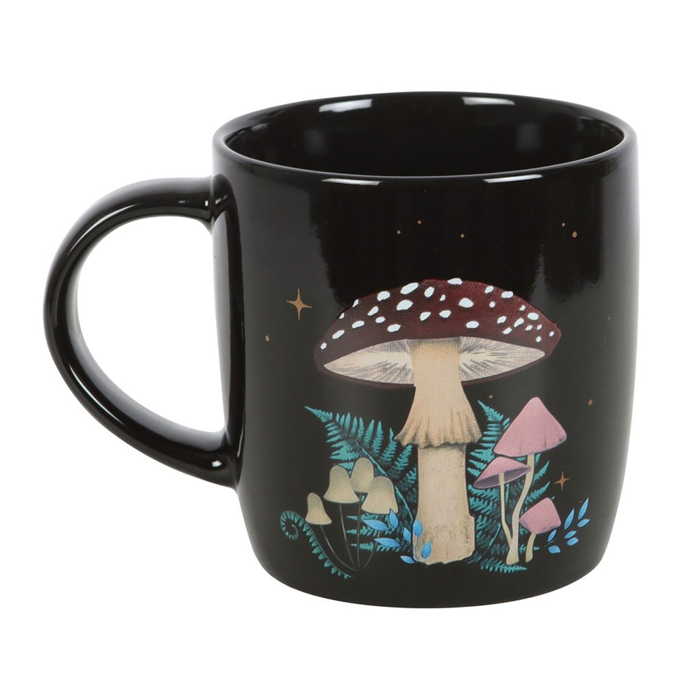 Ceramic Mug Dark Forest Mushroom