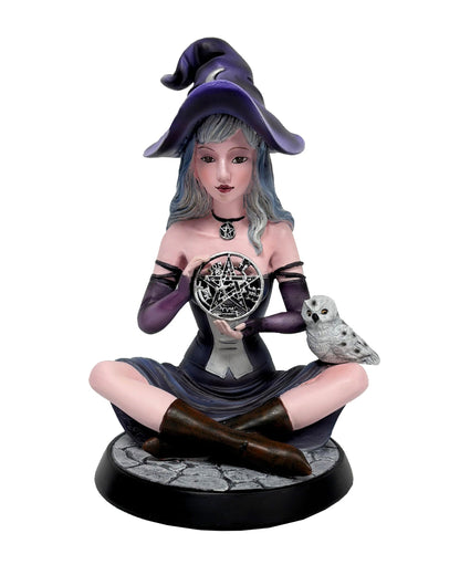 Purple Witch with Pentagram and Owl
Dimensions: 9*11*15.5cm
1st Stop, Marshall's Health Shop, Gift Shop!

SKU: AA62