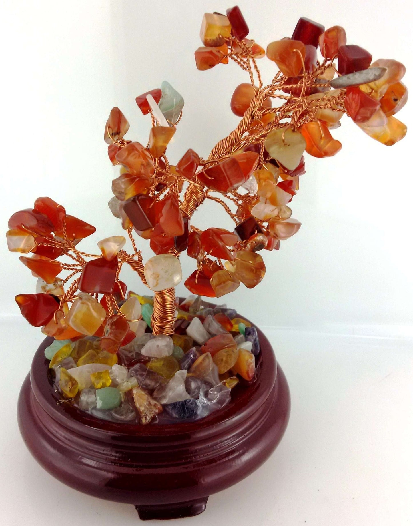 Gemstone Tree Large Carnelian