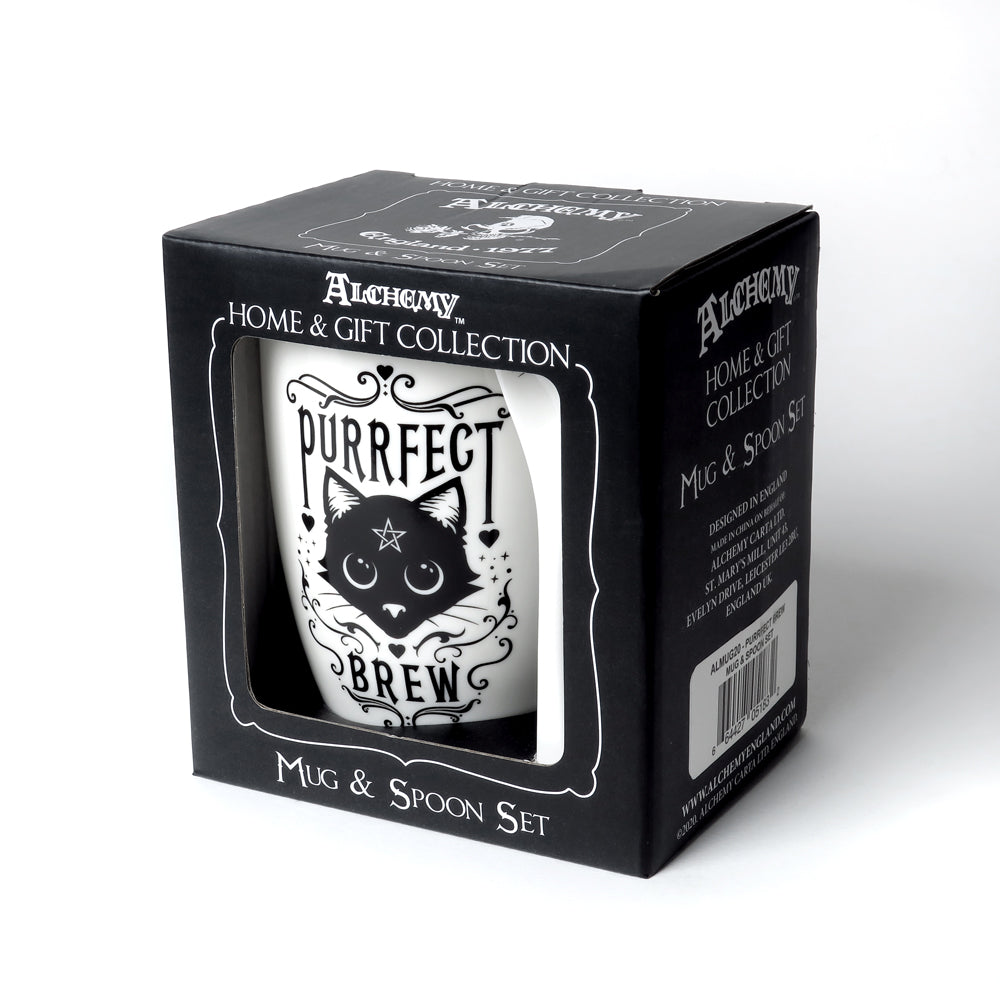 Alchemy Fine Bone China Mug Purrfect Brew