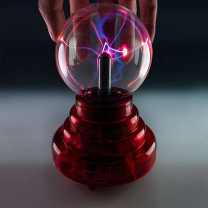 Plasma Ball with Red Base