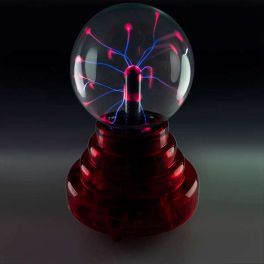 Plasma Ball with Red Base