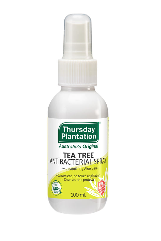 Thursday Plantation Tea Tree Antibacterial Spray with Aloe Vera 100ml