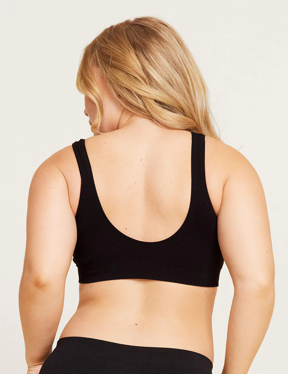 BOODY Women's Seamfree Padded Crop Bra