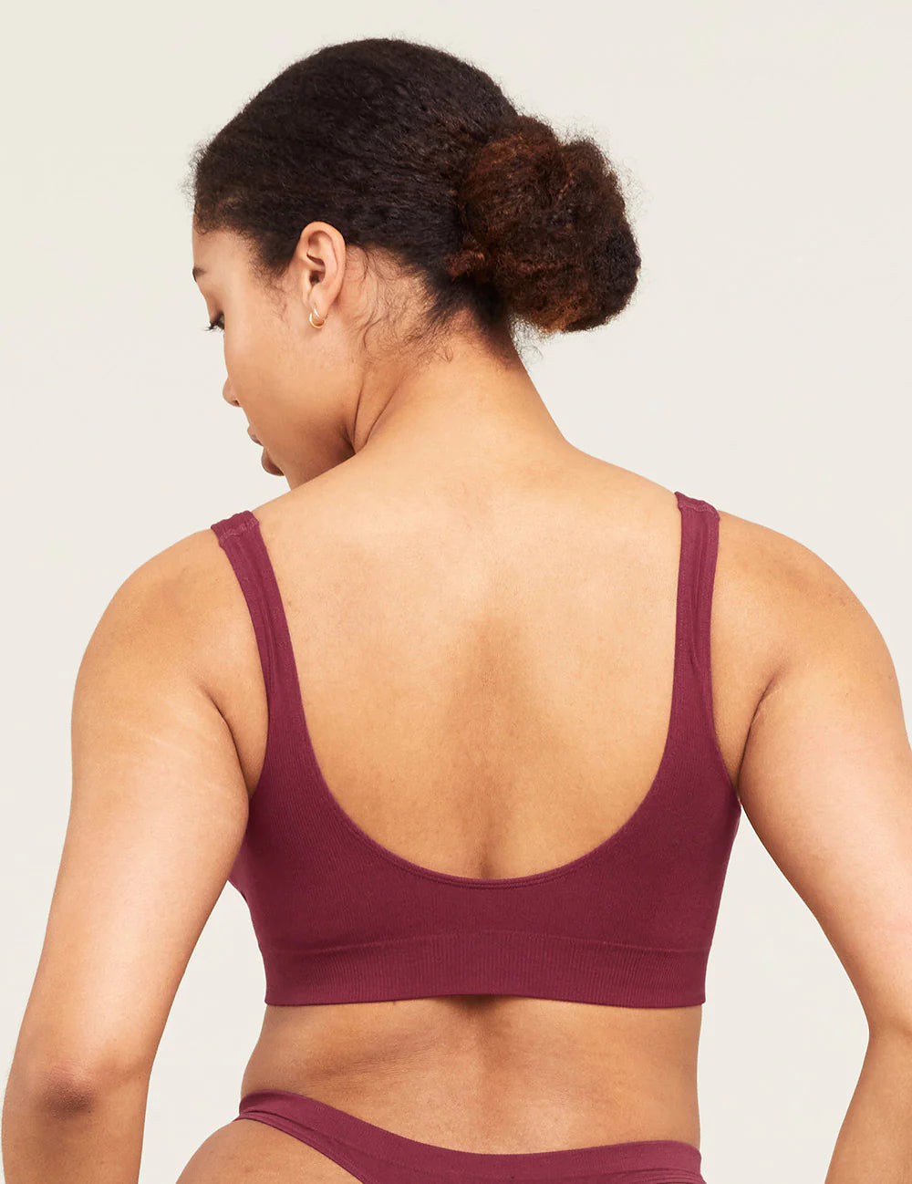 BOODY Women's Seamfree Padded Crop Bra