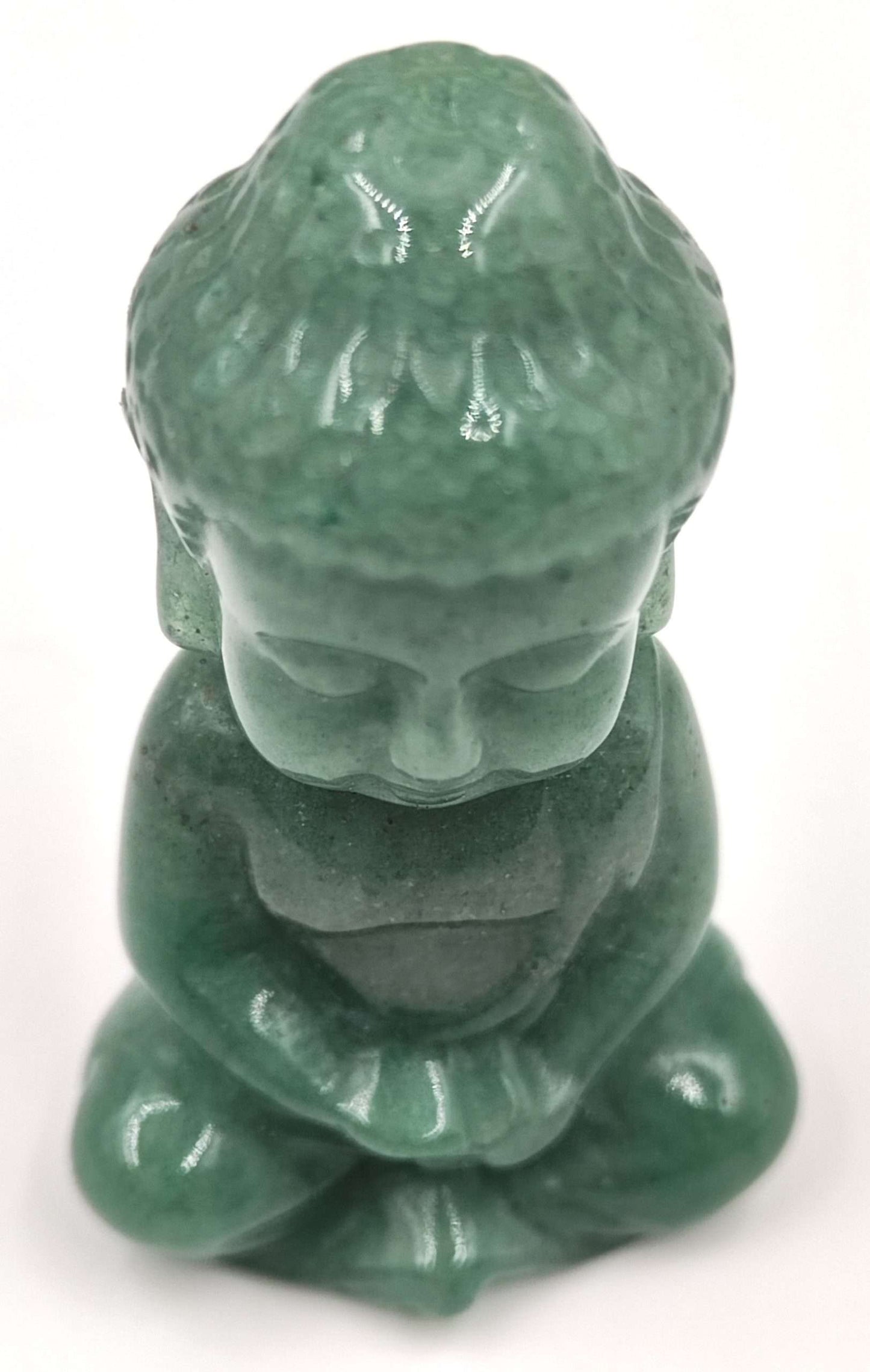 Gemstone Buddha Green Aventurine