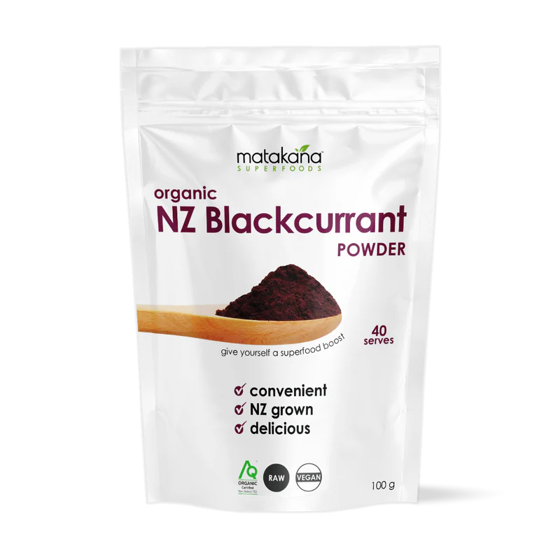 Matakana Organic Blackcurrant Powder 100g