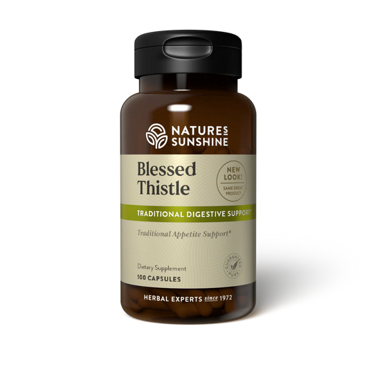 Natures Sunshine Blessed Thistle 100 Capules