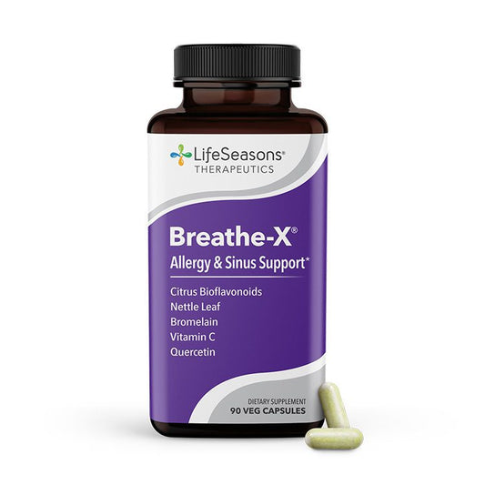 LifeSeasons Breathe-X 90 Vege Capsules