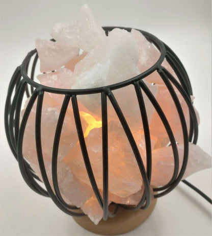 Crystal Cage Rose Quartz Love Enhancer