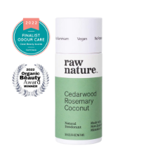 Raw Nature Natural Deodorant - Cedarwood + Rosemary