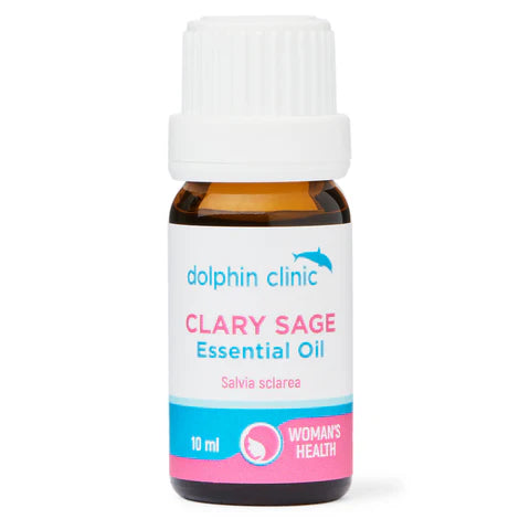 Dolphin Clinic Clary Sage Pure Essential Oil 10ml