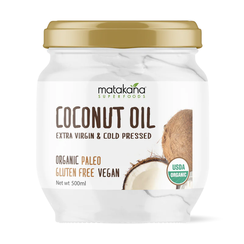 Matakana Organic Coconut Oil 500ml - Extra Virgin