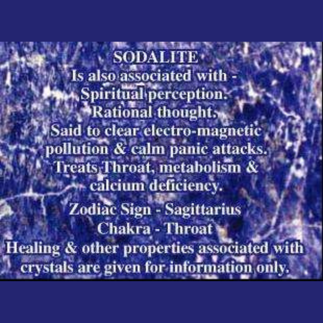 Zodiac Pendant Sodalite Sagitarius