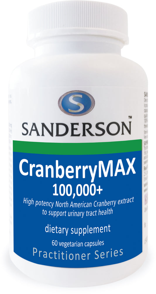 SANDERSON CranberryMax 100000+ 60 Capsules